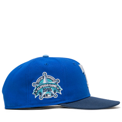 New Era x Politics Texas Rangers 59FIFTY Fitted - Majestic Blue/Navy