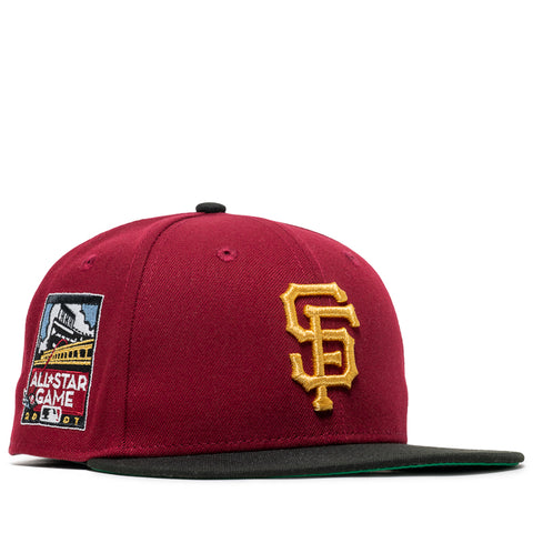 New Era x Politics San Francisco Giants 59FIFTY Fitted - Cardinal/Black