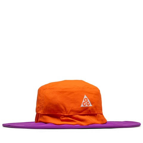 Nike ACG Apex Bucket Hat - Safety Orange/Vivid Purple