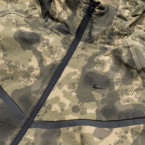 Nike Tech Woven Camo Jacket - Neutral Olive/Black