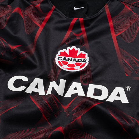 Nike Canada Authentic Goalkeeper Jersey - Black/Sport Red