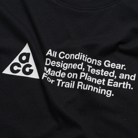 Nike ACG Dri-FIT Trail Running Tee - Black