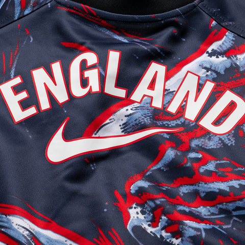 Nike England Authentic Goalkeeper Jersey - Black/Obsidian