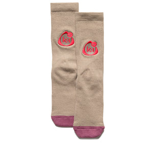 Kids Of Immigrants x Nike Crew Socks - Khaki/Light Mulberry