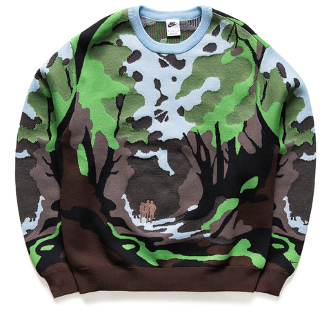 Nike Life Wilderness Sweater - Celestine Blue/Chlorophyll