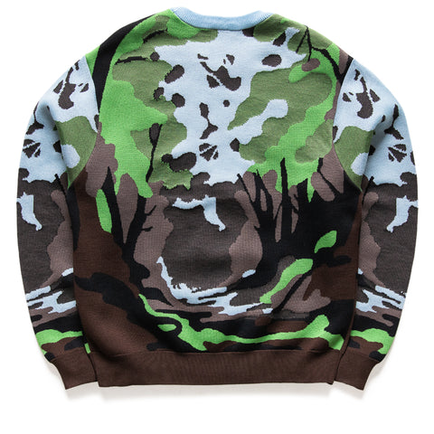 Nike Life Wilderness Sweater - Celestine Blue/Chlorophyll