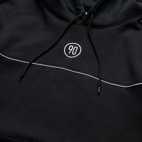 Nike Club Total 90 Soccer Pullover Hoodie - Black/White