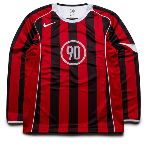 Nike Total 90 L/S Soccer Jersey - Gym Red/White