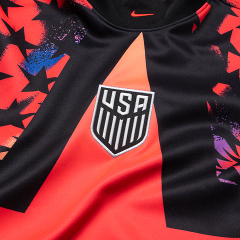 Nike USA Authentic Goalkeeper Jersey - Black/Bright Crimson
