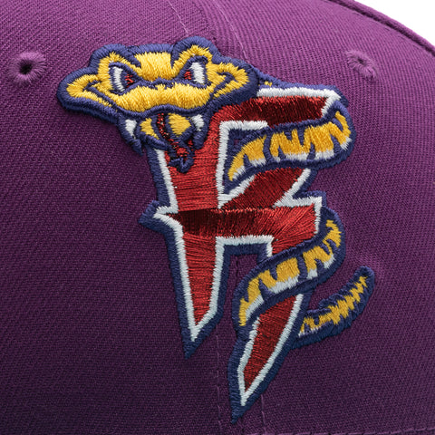 New Era x Politics Wisconsin Timber Rattlers 59FIFTY Fitted Hat - Magenta/Glacier