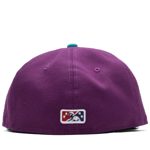 New Era x Politics Wisconsin Timber Rattlers 59FIFTY Fitted Hat - Magenta/Glacier