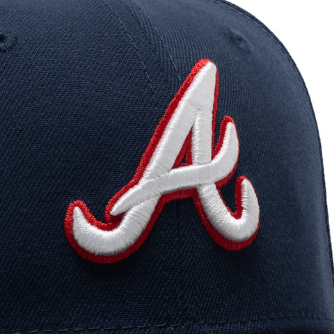 New Era x Politics Atlanta Braves 59FIFTY Fitted Hat - Seaside/Black