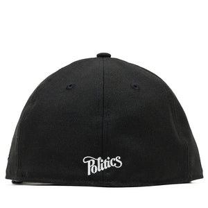 Politics x New Era Wool 59FIFTY Fitted Hat - Black (OLD)
