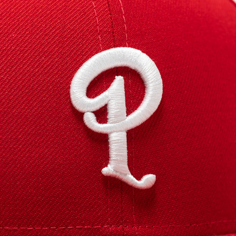 Politics x New Era Wool 59FIFTY Fitted Hat - Red