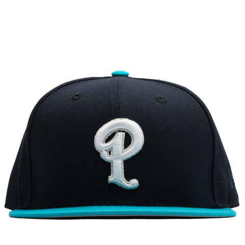 Politics x New Era 59FIFTY Fitted Hat - Ocean/Teal
