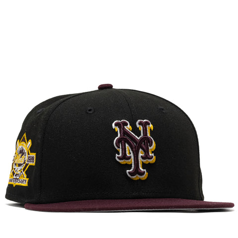 New Era x Politics New York Mets 59FIFTY Fitted Hat - Maroon