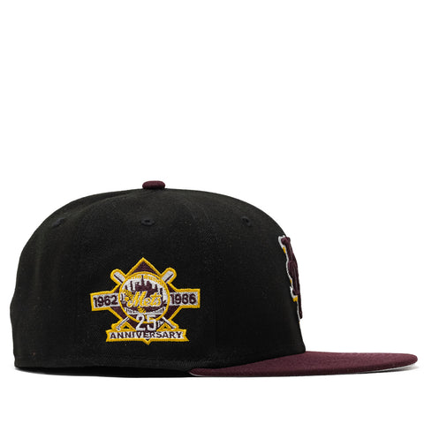 New Era x Politics New York Mets 59FIFTY Fitted Hat - Maroon