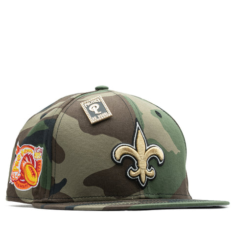 New Era x Politics New Orleans Saints 59FIFTY Fitted Hat - Camo
