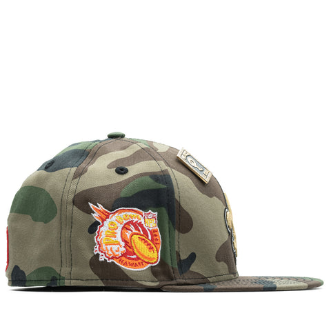 New Era x Politics New Orleans Saints 59FIFTY Fitted Hat - Camo