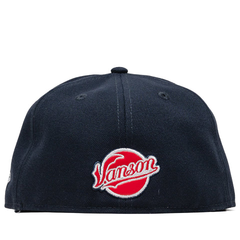 New Era x Vanson Leathers Boston Red Sox 59FIFTY Fitted - Navy