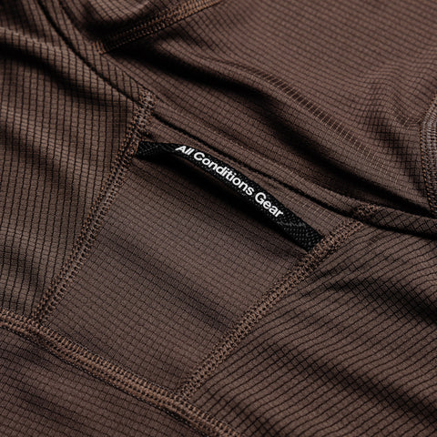 Nike ACG Solar Chase UV Protection Hooded Top - Ironstone