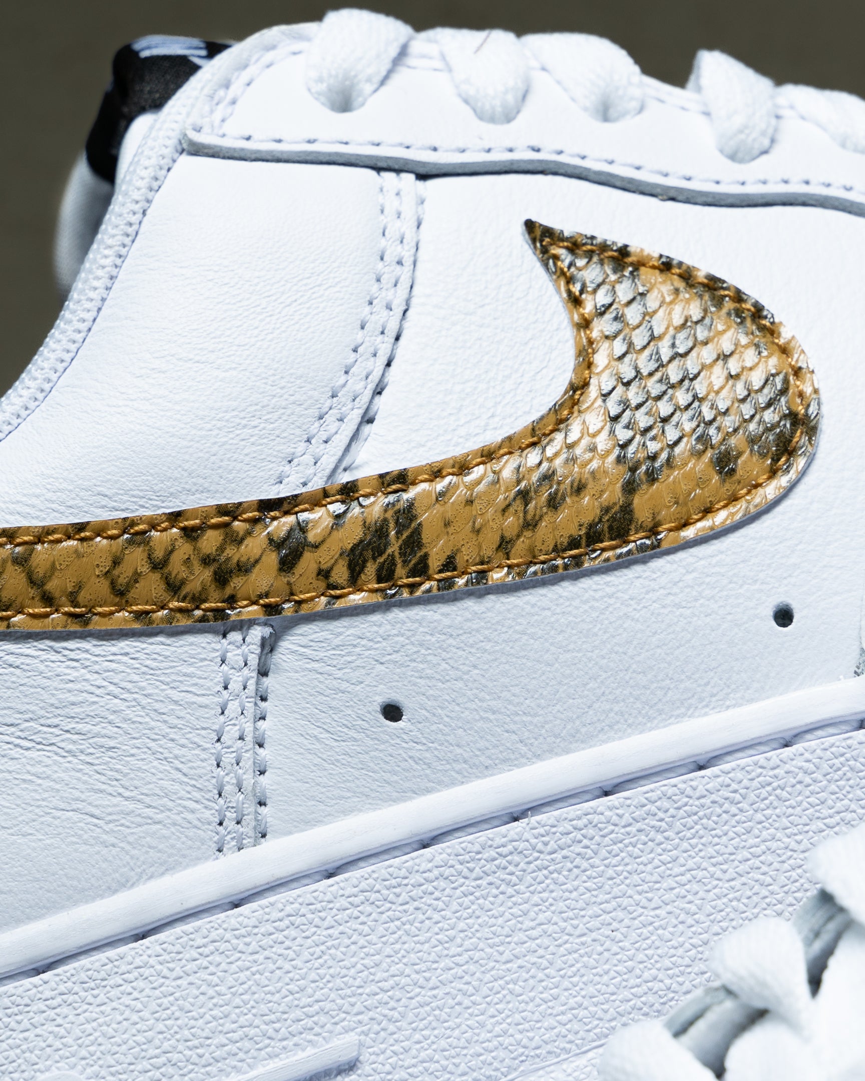 nike air force one ivory snake