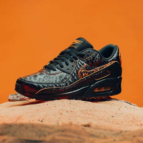 Nike Air Max 90 QS 'Volcano' - Black/Magma Orange