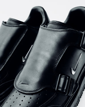 Nike Air Force 1 Luxe - Black/Metallic Silver