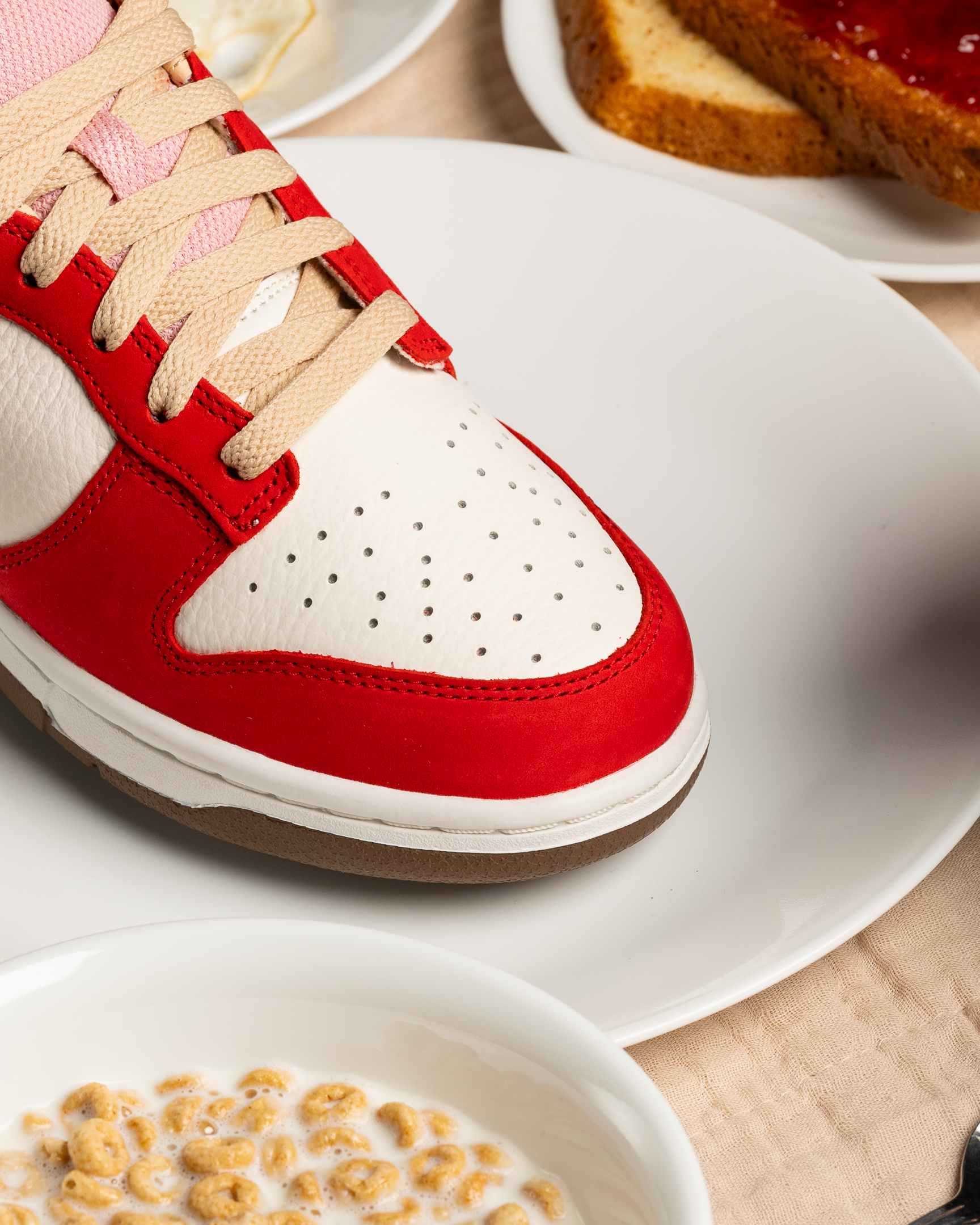 nike dunk low sport red