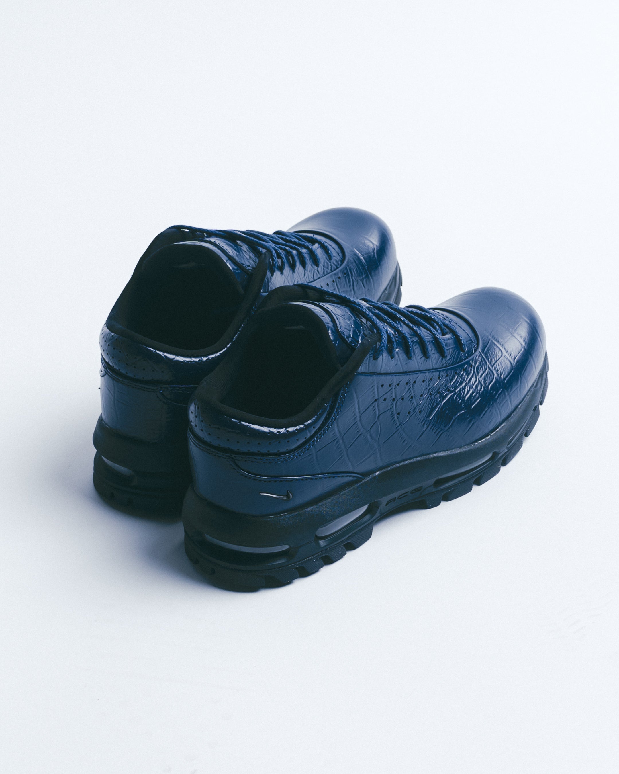 Nike Air Max Goadome Low 'Croc Skin' - Midnight Navy/Black