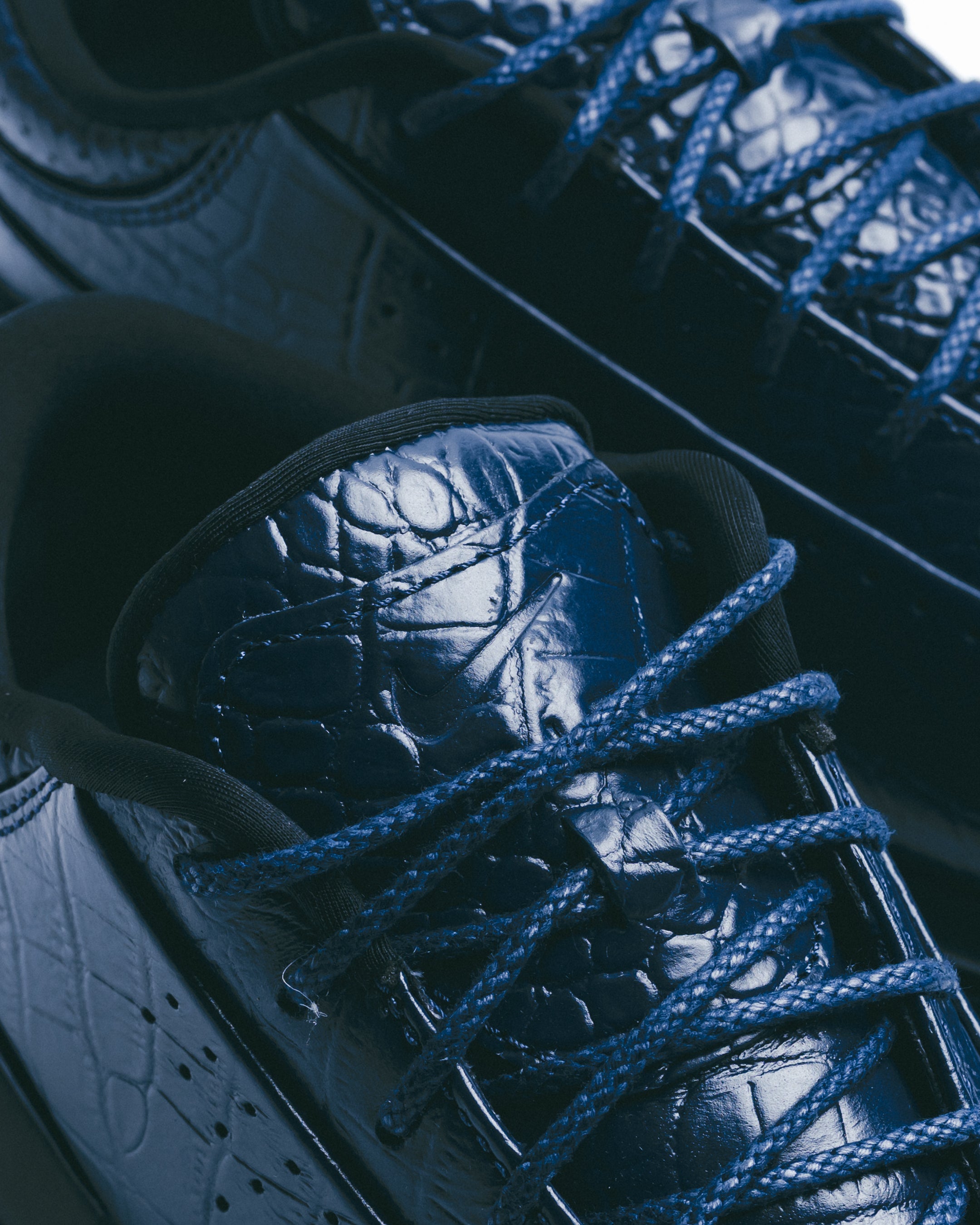 Nike Air Max Goadome Low 'Croc Skin' - Midnight Navy/Black