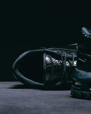 Nike Air Max Goadome Low 'Croc Skin' - Black/Black