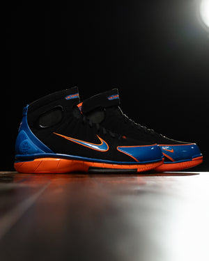 Nike Air Zoom Huarache 2K4 'Knicks' - Black/Varsity Royal