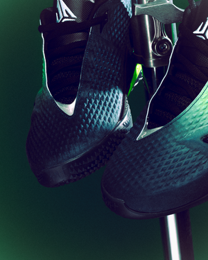 Nike Ja 4 'Nightmare' - Obsidian/Voltage Green