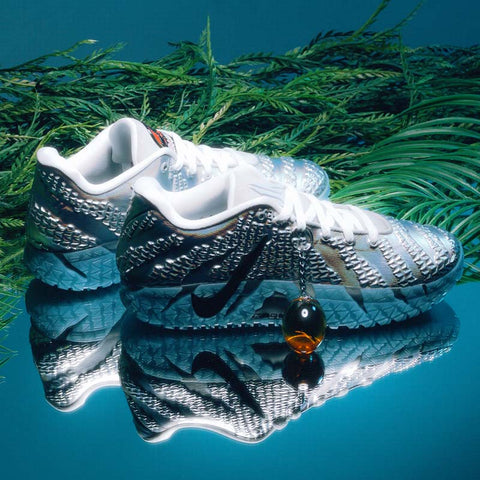 Jurassic Park x Nike Ja 3 'Cloud Island' - Metallic Silver/Black