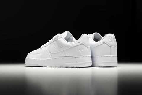 NIKE x Kobe Bryant ☆ Air Force 1 Low ‘Forever White’ Sneaker Politics