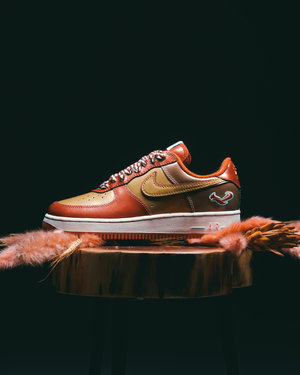 NIGO x J-Hope x Nike Air Force 1 '01 - Burnt Sunrise/Metallic Gold