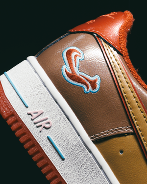 NIGO x J-Hope x Nike Air Force 1 '01 - Burnt Sunrise/Metallic Gold