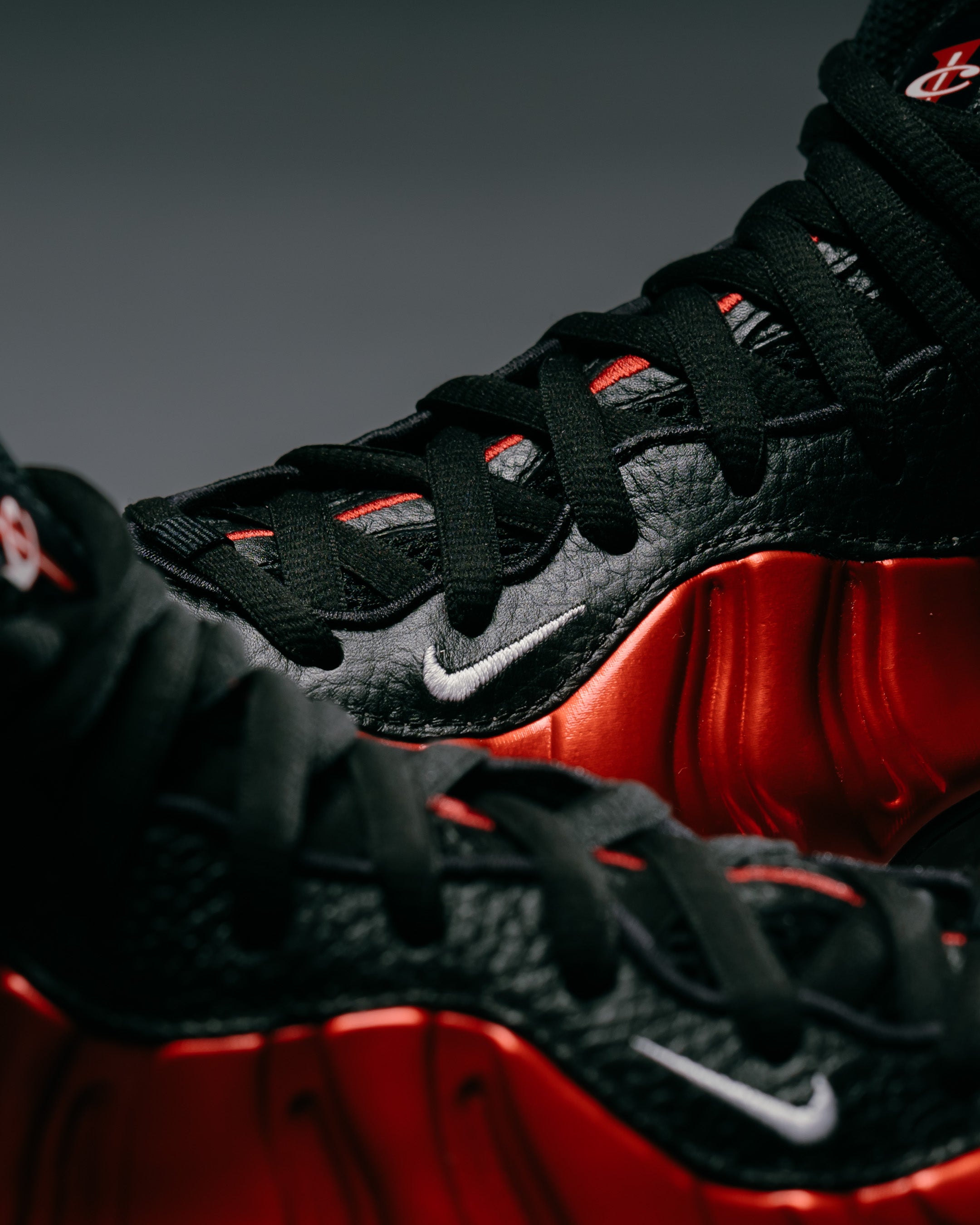 Red and black hot sale foamposites 2019