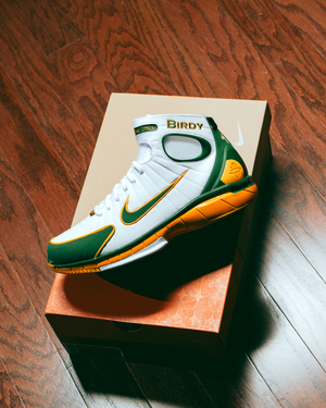 Nike Air Zoom Huarache 2K4 'Sue Bird' - White/Deep Forest