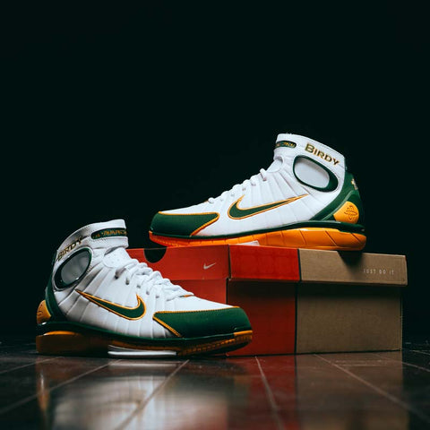 Nike Air Zoom Huarache 2K4 'Sue Bird' - White/Deep Forest