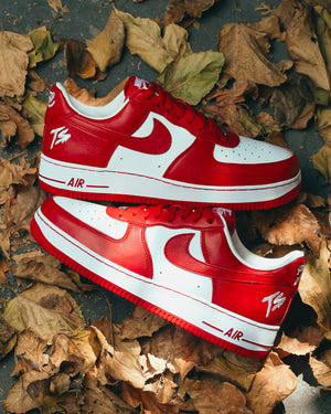 Terror Squad x Nike Air Force 1 Low - White/University Red