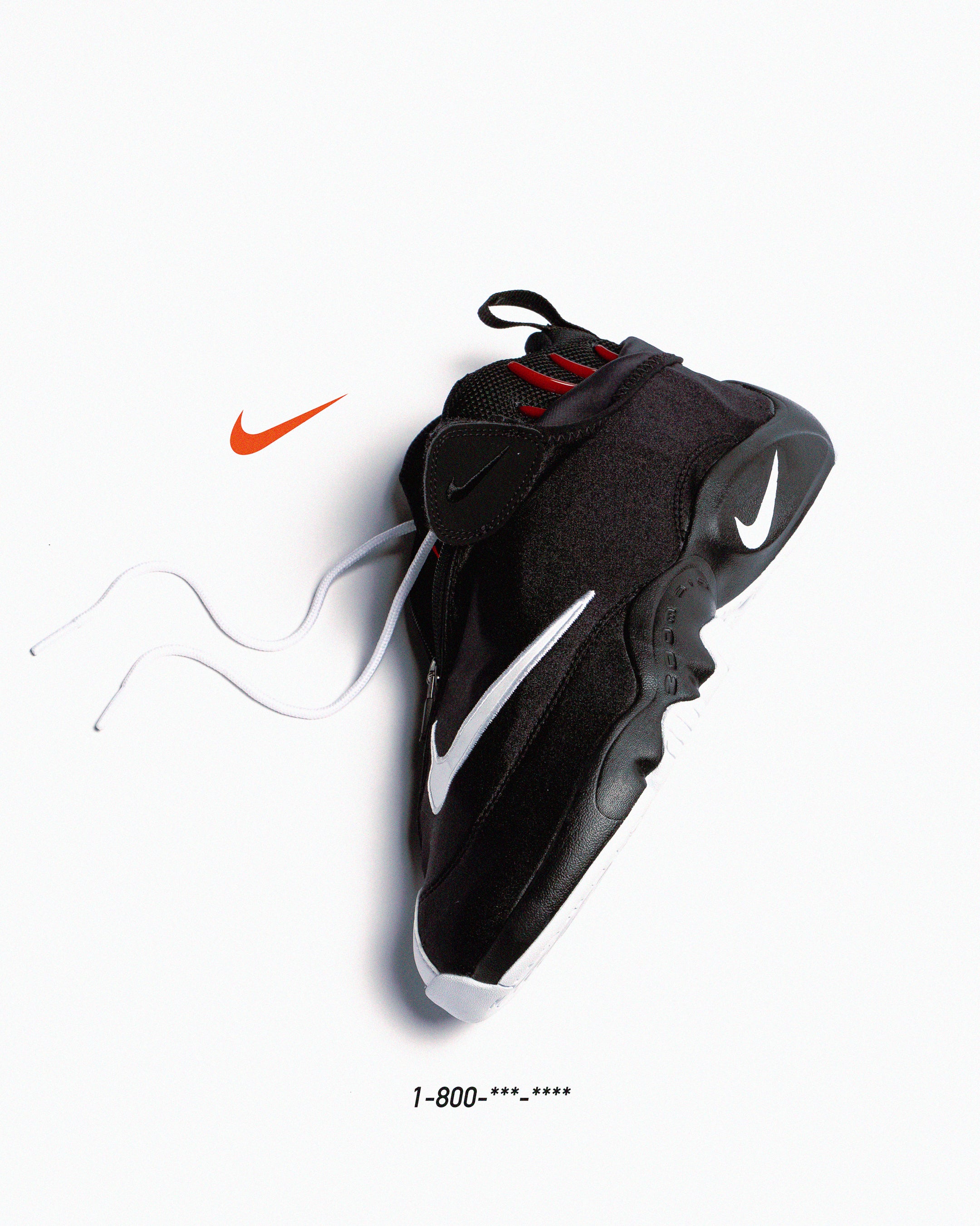 Nike Air Zoom Flight 'The Glove' - Black/White – Sneaker Politics