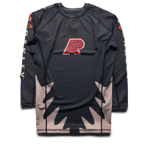 Albino & Preto x Oakley Entanglement Rashguard L/S Tee - Black/Concrete