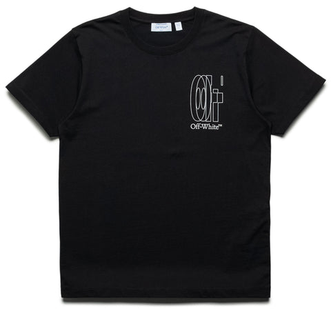 Off-White Big Double Arrow Slim Tee - Black