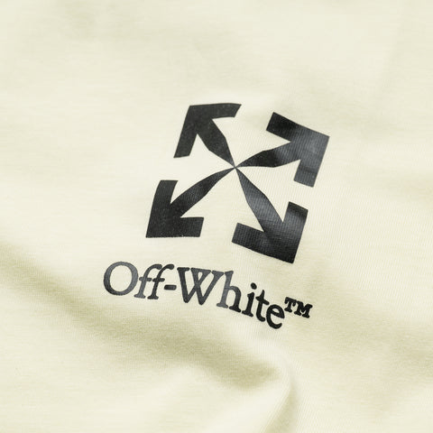 Off-White Small Arrow Slim Tee - Sylvan Green