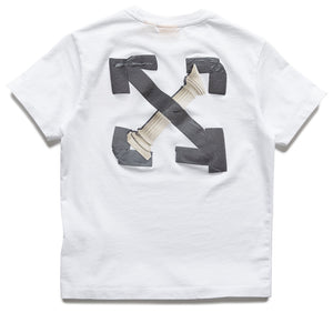 Little Kids Off-White Arrow Tape Tee - White