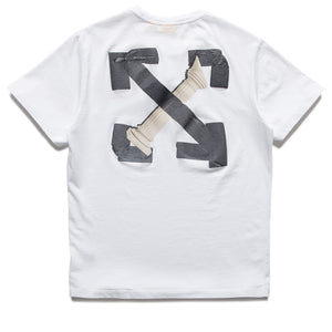 Big Kids Off-White Arrow Tape Tee - White