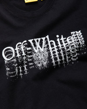 Big Kids Off-White Big Bookish Stamp Tee - Black
