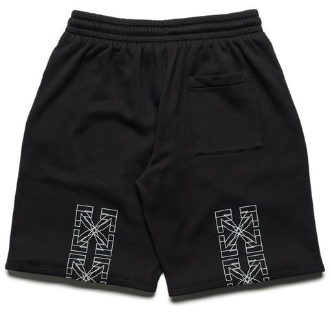 Off-White Big Double Arrow Skate Sweatshorts - Black